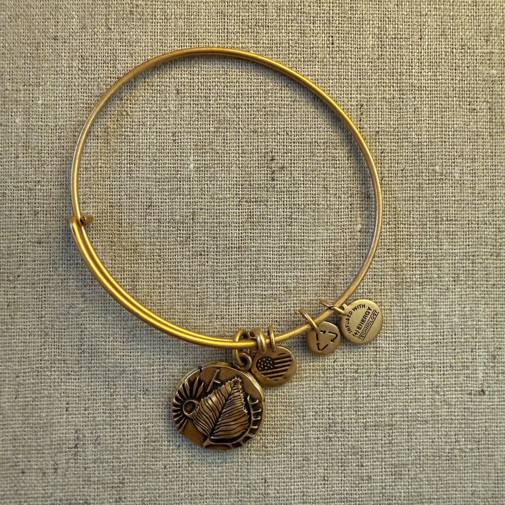 ALEX & ANI Charm Bracelet, Birch Charm